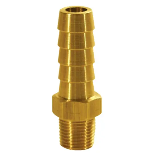 Dixon 1020408C 1/2 in. Hose ID x 1/4 in. NPTF Brass Hose Fitting