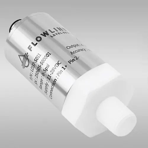 Flowline LD37-S001 DeltaSpan LD37 Submersible Pressure Level Transmitter, 11 ft. Range