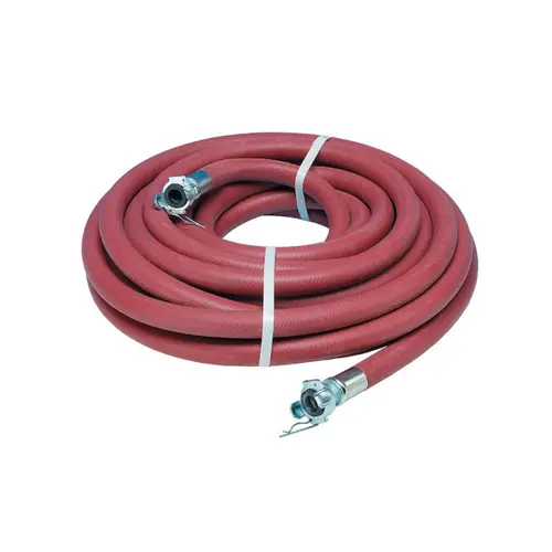 Kuriyama Dura-Jack™ Red 300 PSI Jackhammer 3/4 in. ID x 50 ft. L Hose Assembly