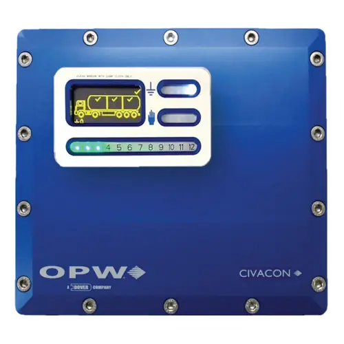 OPW 8870 Optic & Thermistor Overfill & Ground Verification Rack Monitor w/OLED Display