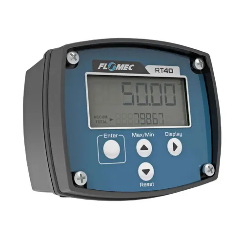 GPI RT40 Flow Rate Totalizer - Field Mount, Glass Reinforced Nylon Housing