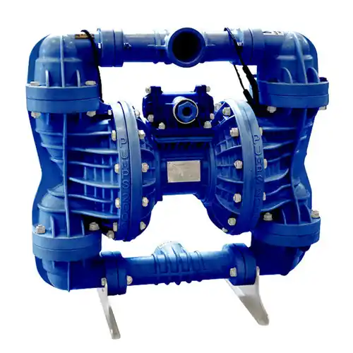 Pumps 2000 Blue P50BB02 2 in. Poly Diaphragm Pump, Santoprene Balls