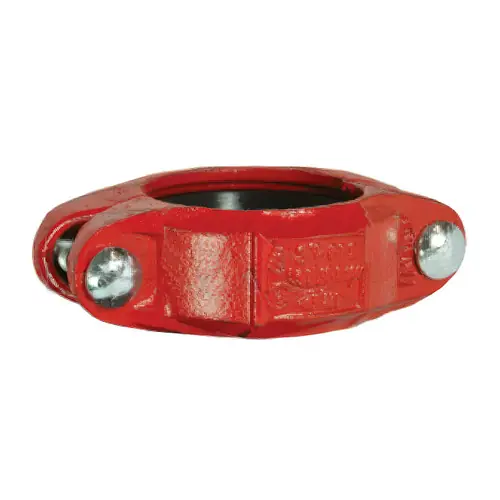 Dixon 4 in. Red Painted Iron Clamp