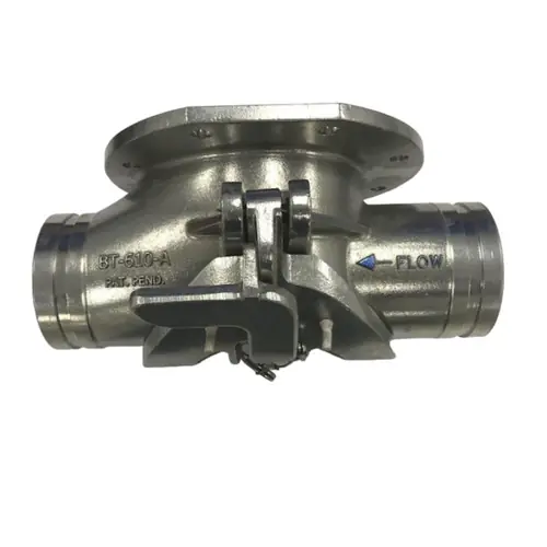 BTI BT-610-A-SS 6 in. Aluminum Bottom Drop Tee, Grooved x Grooved