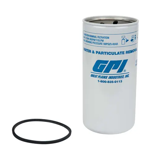 GPI 129320-02 1 in. 30 GPM 10 Micron Water and Particulate Filter