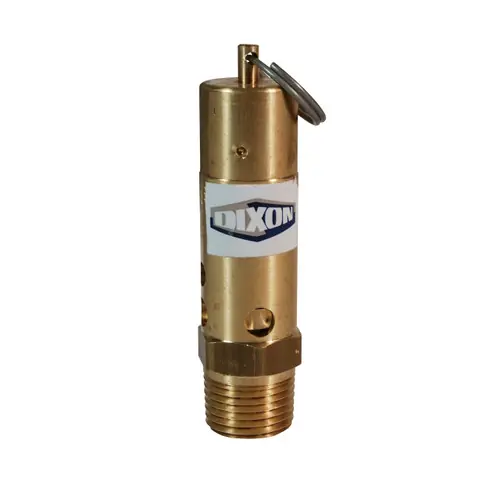 Dixon SV175HD 1/2 in. Brass Heavy Duty, High Capacity Safety Pop-Off Valve 175 PSI