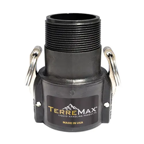 TerreMax 075B 3/4 in. Polypropylene Camlock Coupling - Female Coupler x Male NPT