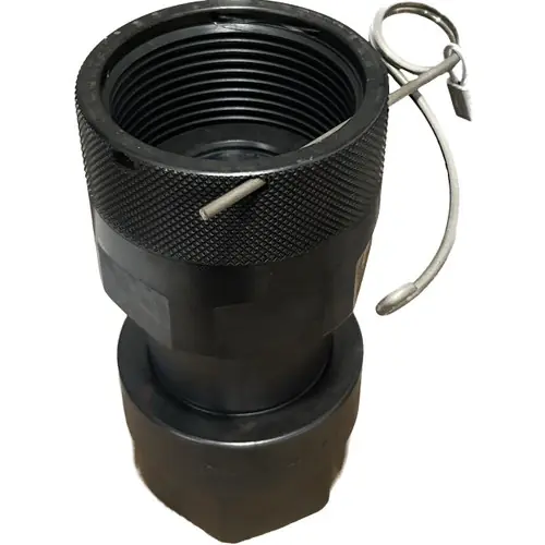 Stucchi VEPHDL 1 1/4 in. Carbon Steel Locking Flat Face Coupler Heavy Duty 1 1/4 in. SAE, 100.17 GPM