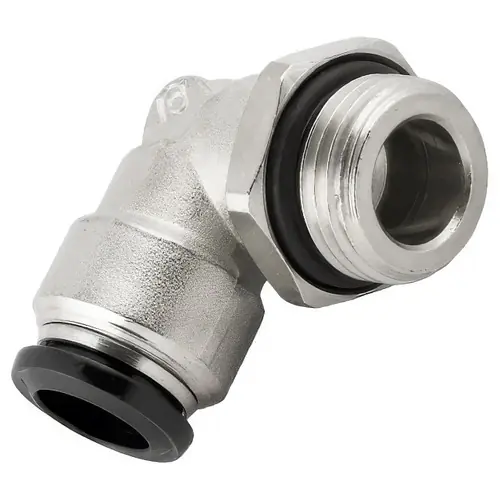 AIGNEP 50116N-4-M5, Swivel Elbow 4 mm Push-To-Connect Tube x M5 Thread - Pack of 10