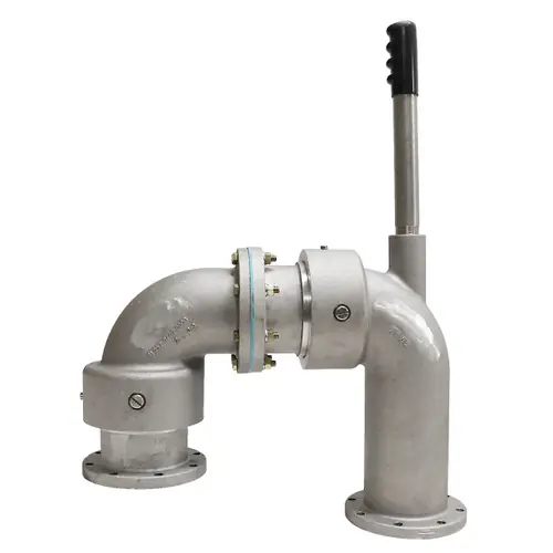 TechnipFMC Style 50 Aluminum Outboard Swivel Joint 4 in. TTMA Flange w/Handle