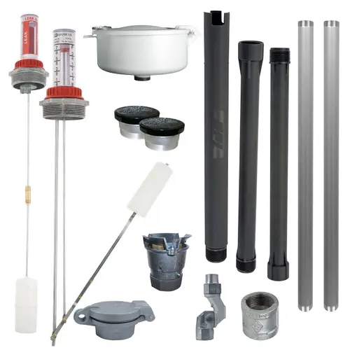 Gasoline Vent Kit w/ 1 in. Swivel for 550 Gal x 48 in. Double Wall Tank - FNPT