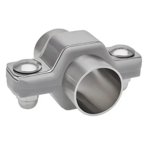 Campbell Fittings PHWM-100P-304SAN Process Hex Weld Mount w/ Acorn Nut - 1 in. Pipe