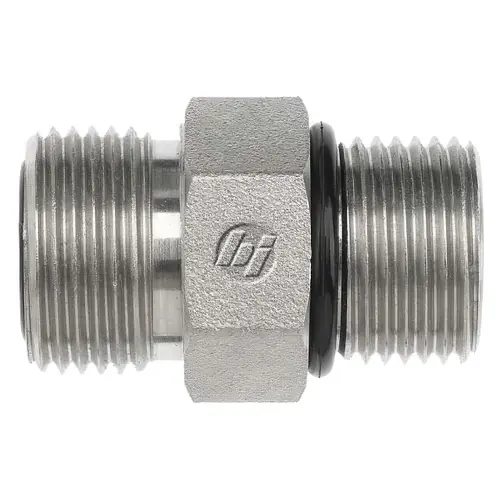 Brennan FS6400-06-06-O O-Ring Face Seal Port Connector 3/8 in. Steel