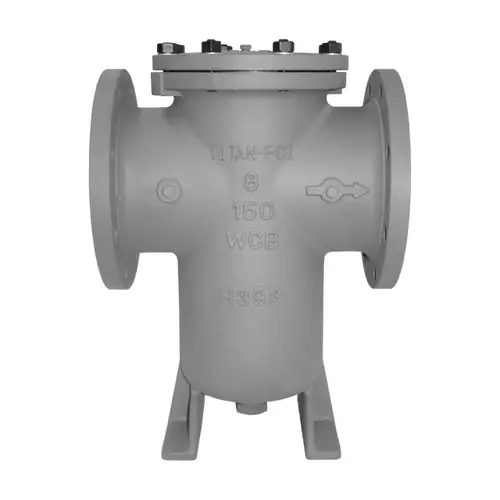 Titan Flow Control BS85C0200 2 in. Simplex Basket Strainer w/ Bolted Cover, Flanged (Raised Face), Carbon Steel - ASME Class 150