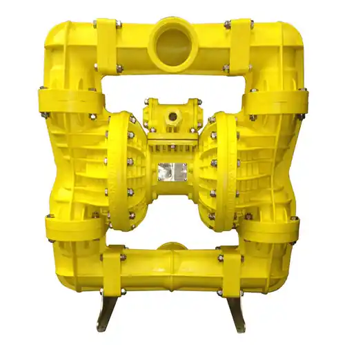 Pumps 2000 Yellow P75BY08 3 in. Nylon Diaphragm Pump, Santoprene Balls