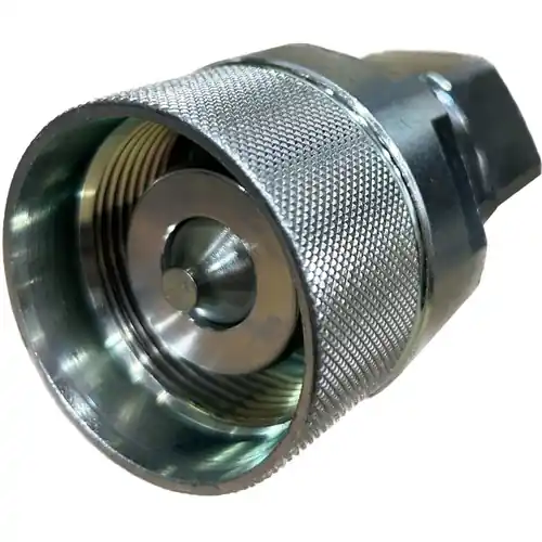 Stucchi VD 3/4 in. Carbon Steel Poppet Screw Nipple 1/2 in. BSP, 39.22 GPM