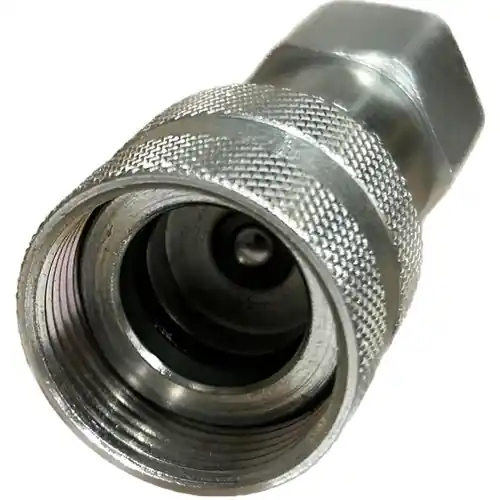 Stucchi IVHP 1/4 in. Carbon Steel Coupler 1/4 in. NPT Female, 3.1 GPM