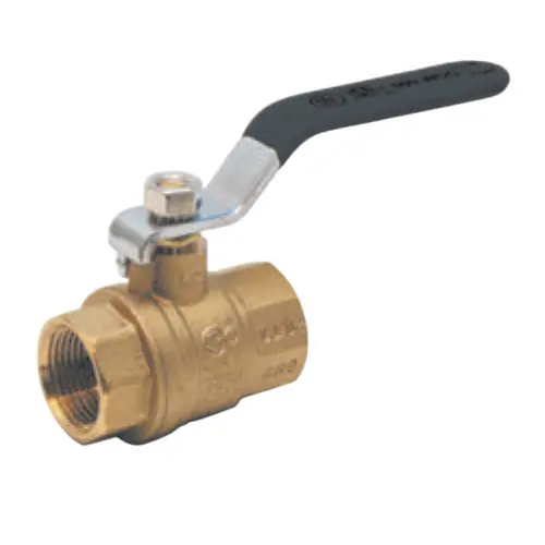 PCI 171N-2-NPT 2 in. x 2 in. NPTF Full Port Low Pressure Brass Ball Valve - 600 PSI, Regular Handle