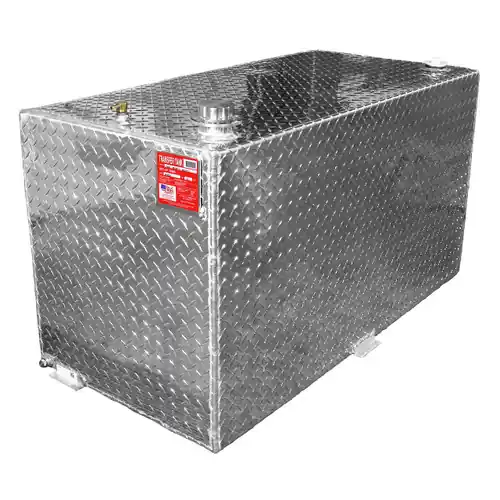 RDS Manufacturing 113 Gallon Aluminum Rectangular DOT Certified Transfer Tank