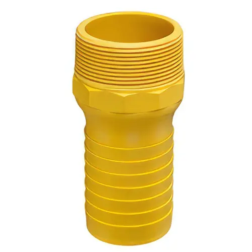 Kuriyama GRN300 3 in. MNPT Hose Nipple, Glass Reinforced Nylon