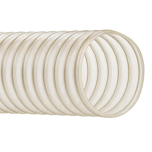 Hi-Tech Duravent UFD 6 in. x 25 ft. Duct Hose, Black - Hose Only
