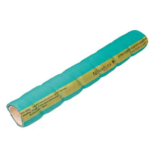Novaflex 4704 1 1/2 in. Corrugated UHMW Chemical Suction & Discharge Hose