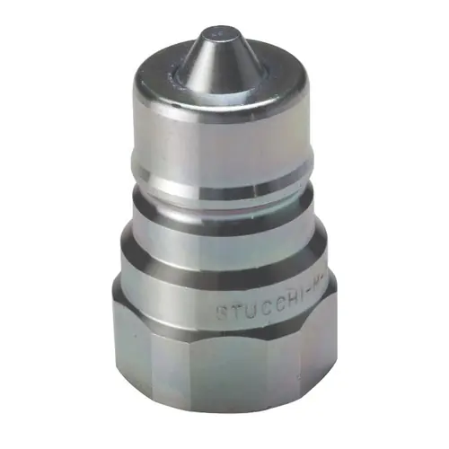 Stucchi BIR 1 in. Male ISO A Interchange Coupler Nipple 1 in. NPT, 5.3 GPM