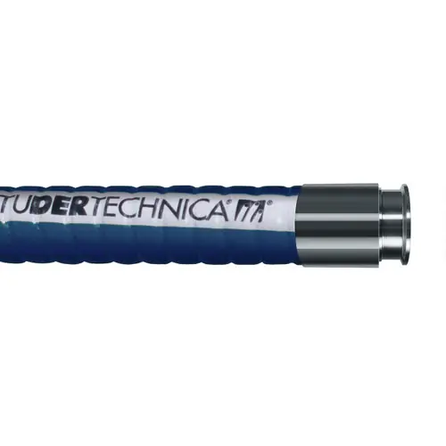 Tudertechnica Glidetech® 3 in. Nitrile Food and Beverage Hose Assembly w/ 3A Tri-Clamp