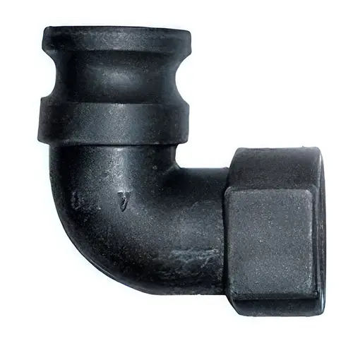 Kuriyama PP150A90 1 1/2 in.  Polypropylene 90° Male Coupler x Female NPT
