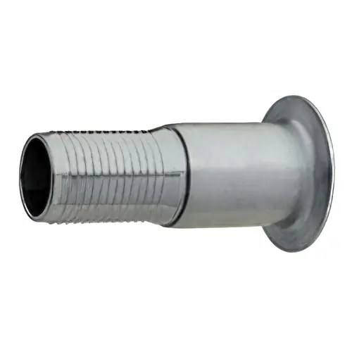 Kuriyama TBN600 6 in. Turn Back Hose Nipple, Zinc Plated Steel