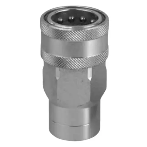 PCI NV-14-F NV ISO-5675 1/4 in. Body 1/4 in. NPTF Poppet Type Couplings - Coupler