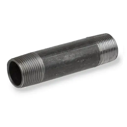 Smith Cooper 3/8 in. Schedule 80 Welded Black Carbon Steel Pipe Nipples