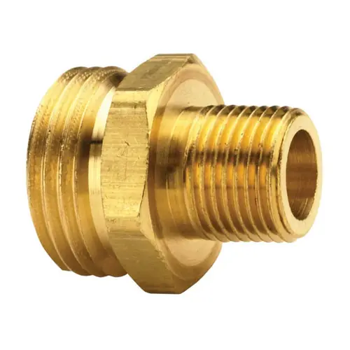 Dixon 5081208C 3/4 in. Male GHT x 1/2 in. Male NPTF Garden Hose Fitting