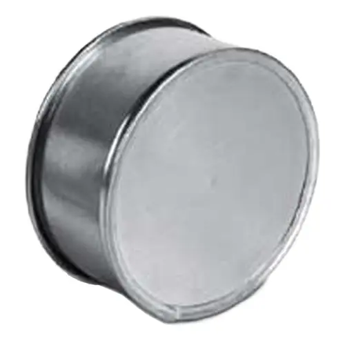 Duct Inc. 160 LaserLock Duct End Cap Galvanized