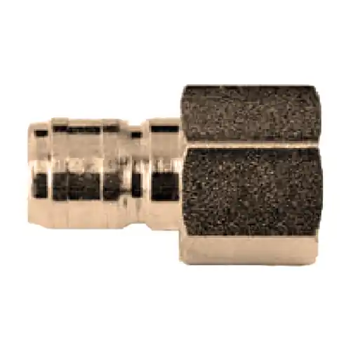 PCI ST Brass Non-Valved Couplings - Plug (Female Threads)