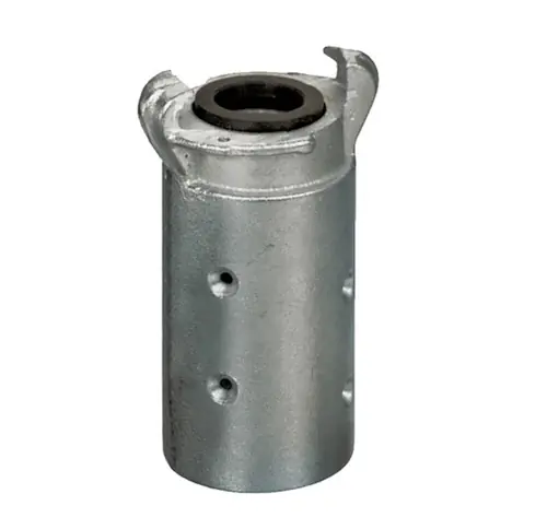 Kuriyama QPI3 1 1/4 in. Plated-Iron Two-Lug Sand Blast Hose Coupling