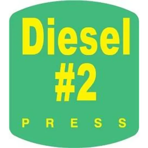 RDM ES500S-GYD2 Diesel No. 2 Green Press to Start Overlay - Gilbarco Encore S