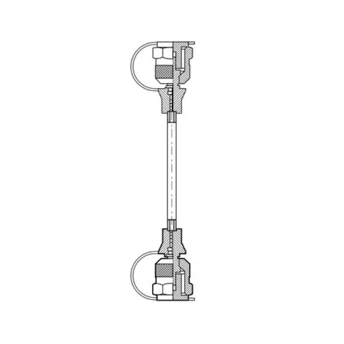 PCI H900-92-12 Micro Hose M16 X 2 Female X M16 X 2 Female - 12 in. Length