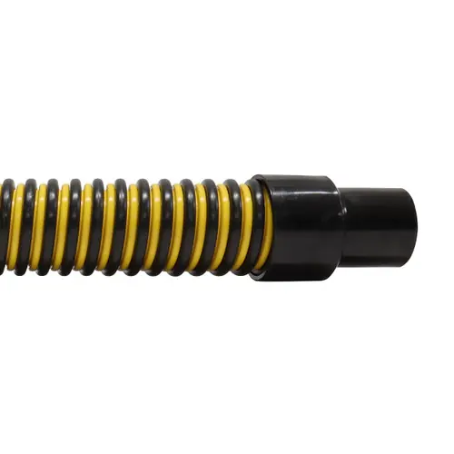 BadgerFlex 3 in. Worker Bee Polyethylene Liquid Suction Hose w/ Cuff Ends