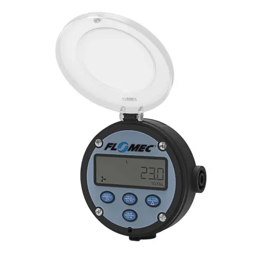 GPI RT142D0MM-I 1/2 in. FNPT FLOMEC RT14 Intrinsically Safe Multiple Output Flow Rate Totalizer