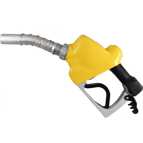 M. Carder Micro-Flo 1000 1 in. Automatic Shut-off Diesel Nozzle - Yellow