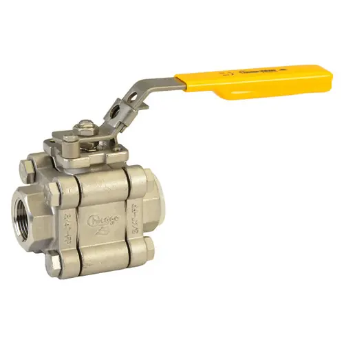 Chicago Valves FS796666MGGTE020 2 in. Stainless Steel Ball Valve - Threaded, Class 800, 1920 PSI