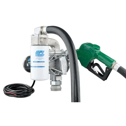 GPI 162020-03 1 in. FNPT 20 GPM 12V Fuel Transfer Pump