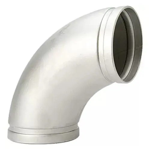 Anvil Gruvlok FIG 7050SS 90° Degree 304 Stainless Steel Elbow - Schedule 10