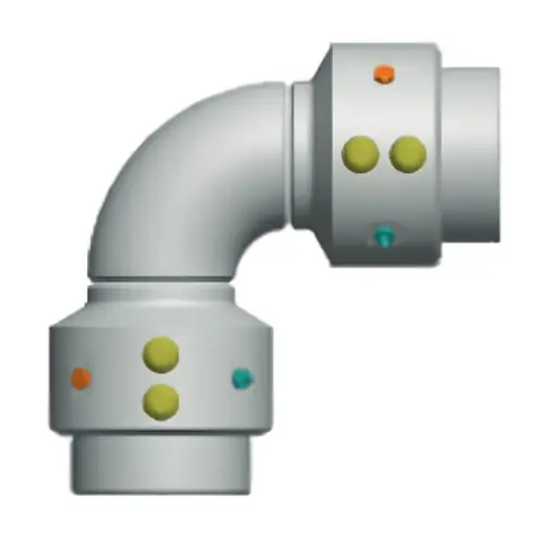 OPW 3860-0201 2 in. Ductile Iron Style 60 Swivel - Female NPT x Female NPT End Connections, Nitrile
