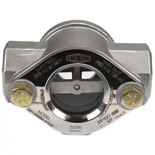 Dixon Series 15 Sight Flow Indicator 3/4 in. NPT FKM Seal