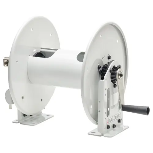 Reelcraft C23012 H Heavy Duty Aluminum Hose Reel, Manual Rewind, 4500 PSI - Reel Only - Powder Coated
