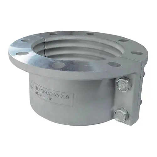 Kuriyama Alfagomma 6 in. Alfamuff Fixed Flange-Muff Coupling for T719AA Slurry Hose