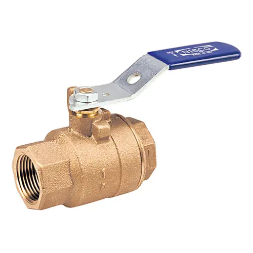 NIBCO Two-Piece 1 1/4 in. Bronze Ball Valve - Full Port