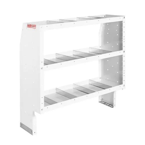 Weather Guard 9344-3-03 Heavy Duty Adjustable 3 Shelf Unit - 16x42x44